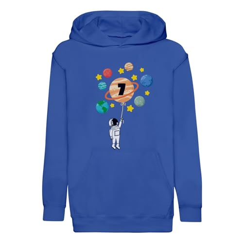 Hoodie enfant astronaute premium finition soignée motif galaxie