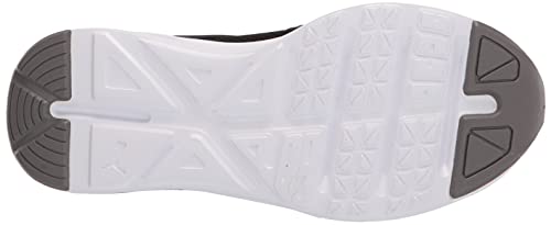 PUMA Enzo Weave Jr Boys Youth Sneaker M US Big Kid BlackHigh Risk Red4