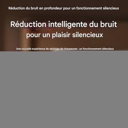 Séchoir à baskets et bottes pliable blanc avec minuterie - 5