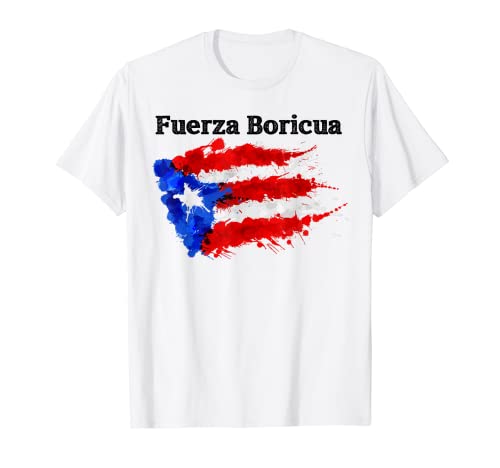 T-shirt Puerto Rico Se Levanta - Maglia Boricua Fuerza Pride Maglietta