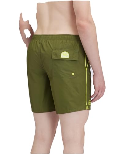 Boardshort SUNDEK Pervis en color Dino 01 y talla XL de secado rápido 2