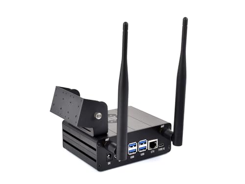 Waveshare Aluminum Alloy Case for Jetson Orin, with Camera Holder, Mini-Computer Case, Compatible...