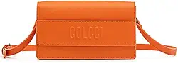 Bolsa Crossbody relevo Colcci feminino Laranja Russet U