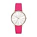 Michael Kors Women Pyper Quartz Leather Pink with White Dial Watch MK2775