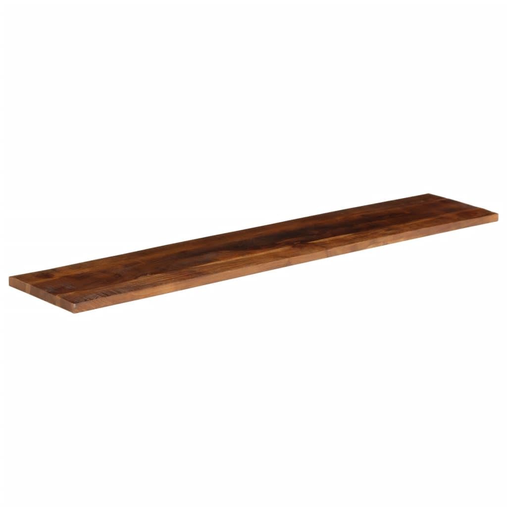 vidaXL Tischplatte, Holzplatte Rechteckig, Massivholzplatte für Tisch Esstisch Couchtisch, Ersatztischplatte, 160x20x2,5cm Altholz Massiv