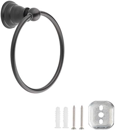 Amazon Basics Classic Towel Ring Holder - Oil Rubbed Bronze