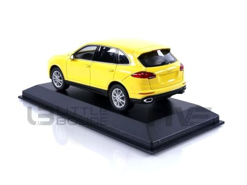 Minichamps Porsche Cayenne 2014 1:43 Amarillo miniatura 4
