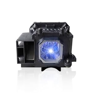 Poxtedsr Projektorlampe NP16LP Ersatzlampe Kompatibel mit NEC M300W M311W M300XS M260WS M361X M300XSG M350X, Warmweiß/Coolweiß, 210 Watt, 1 Stück
