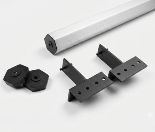 SpinGuard Rotating Fence Topper System - You will receive 1 × 120cm aluminium rotating tubes and 2 brackets - check out our set option for even better value.