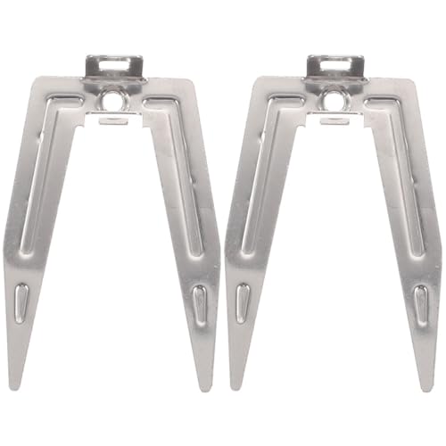 TOYANDONA Tenedores Giratorios para Pollo Asado 2 Piezas de Acero Inoxidable para Freidora de Aire y Horno Eléctrico Utensilios para Barbacoa y Parrilla Aptos para Carne y Aves Accesorio
