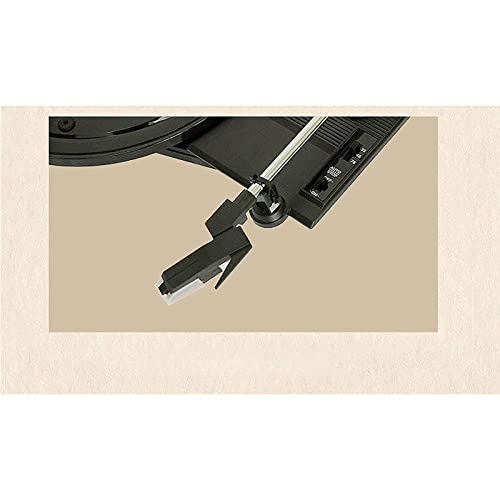 AURADO Phonographe créatif Antique Bluetooth Audio Vinyle Tourne-Disque PU rétro phonographe en Bois européen (Tourne… - Les Beatles, Paul McCartney, John Lennon, RIngo Starr, George Harrison AURADO Phonographe créatif Antique Bluetooth Audio Vinyle Tourne-Disque PU rétro phonographe en Bois européen (Tourne… – Image 6