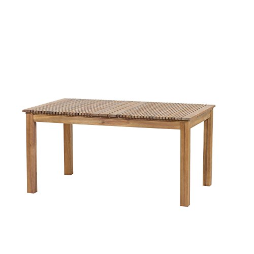 Siena Garden Dining Tisch Falun, 150x90x74cm, Gestell: Akazienholz, geölt in natur, Tischplatte: Akazienholz, FSC 100%