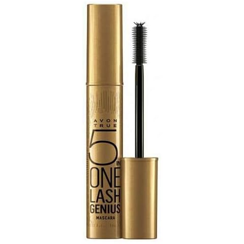 AVON TRUE 5-in-1 GENIUS Mascara Volumen/Länge/Wimperntrennung/Schwung/intensives Schwarz Cover