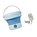 Underwear Socks Folding Washer Foldable Washing Machine With Drain Basket For Baby Clothes Underwear Laundry Appliance Portable Washing Machine