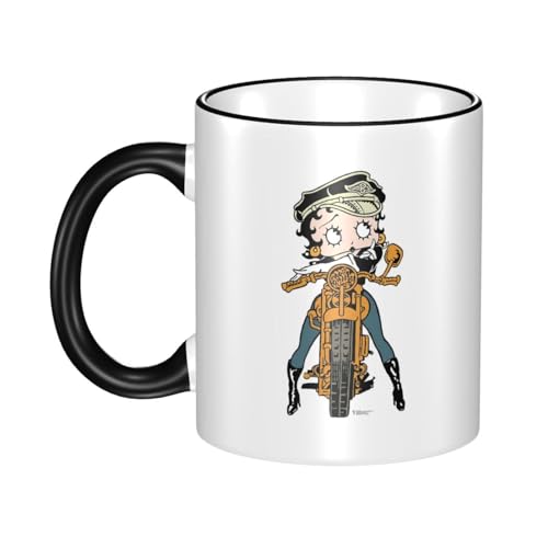 マグカップ ベティちゃん ベティブープ かわいい アニメ コーヒーカップ 陶器マグ 耐熱 耐冷 大容量 330ml セラミック カップ 電子レンジ対応 コップ ファッション 人気 ギフト