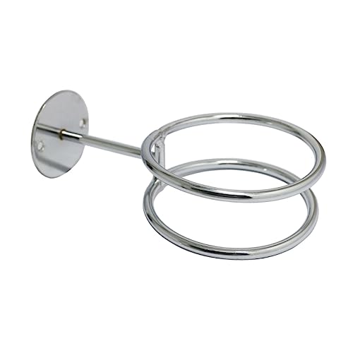 Ipetboom Hair Dryer Holder Wall-mounted Rack Hair Dryer Storage Hands- Design for Bathroom Makeup Room