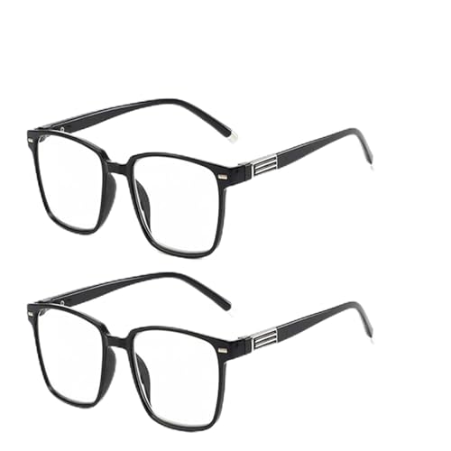 2 Stück Autozoom Lesebrille, Intelligente Zoom Lesebrille Herren...