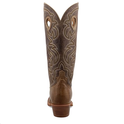 Twisted X Men's 16" Buckaroo, Wide Square Toe, Crazy Horse Taupe & Crazy Horse Taupe, 9.5 EE3