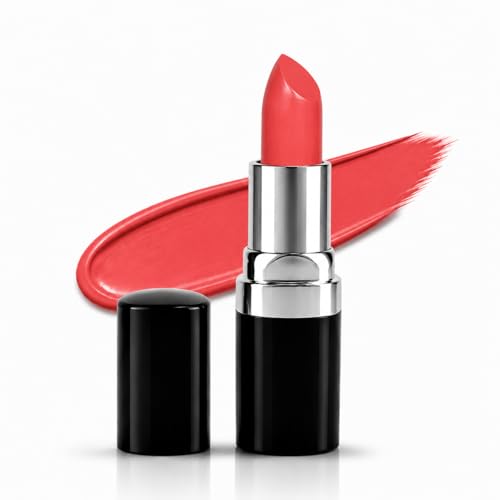 Image of Barva Natural & Moisturising Lipstick 4.3g (Pink Pearl 702) | With Pure Ghee & Kokum Butter | Creamy Hydrating Finish | Mineral Colour | Long Lasting Pink Lipstick