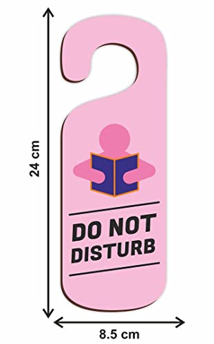 Image of KREEPO Do Not Disturb MDF Door Sign Hanger Size(24cm x 8.5cm) kr53