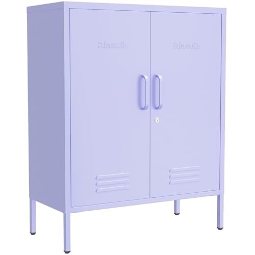 Multipurpose Metal Storage Cabinet with 2 Adjustable...