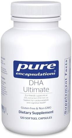 Pure Encapsulations DHA Ultimate | Eco-Friendly Supercritical CO2...