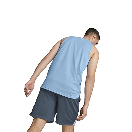 PUMA PUMA Men's Reverisble Basketball Tank, Day Dream-Dark Night, XL