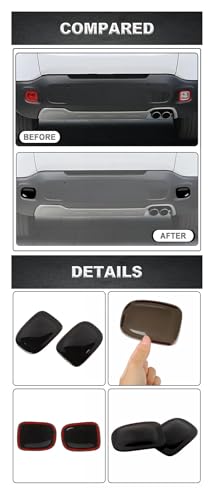 Luz trasera Jeep Renegade accesorios cubierta embellecedora antiniebla 3