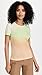 Vince Womens Printed S/S Crew T-Shirt, Sweet Grass Combo, Small US
