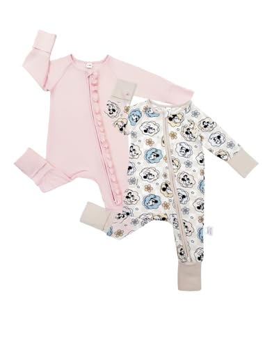 Bow Dream Bamboo Rayon Baby Pajamas Infant Sleepers Newborn Girl Boy Clothes Rompers Jumpsuit Outfit