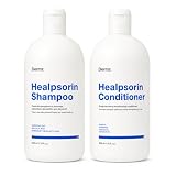 Healpsorin Shampoo & Conditioner Set – Gentle Care for Itchy, Dry, Flaky Scalp – Moisturising & Nourishing Hair Formula – Suitable for All Hair Types – No Steroids or Artificial Fragrance