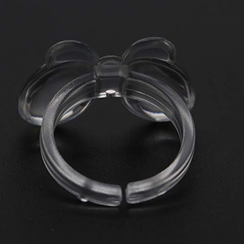 50 peças anel de exibição de unhas, gráfico de unhas, mostrando amostra de unhas para salão de belez