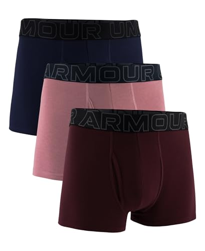 Boxeur Homme Under Armour UA Performance Cotton en Lot de 3 Coton Extensible