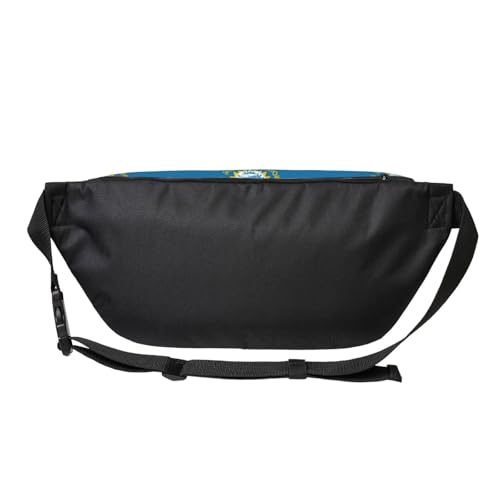 Sac banane de course drapeau Dakota du Sud avec sangle réglable