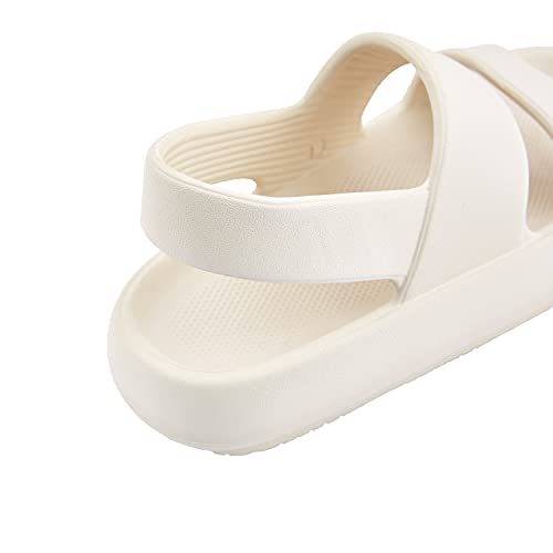 AUSLAND Women's Waterproof Sandals with Cloud Platform Sole Non-Slip Hiking & Sport Sandals w/Back Strap Water Shoes for Women Outdoor Summer 901214