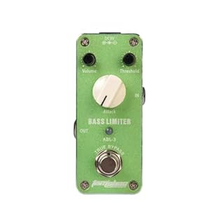 Bass Limiter Effect Pedal Mini Bass Limit Effects Pedal True Bypass Full Metal Shell