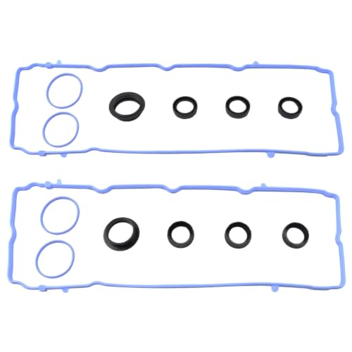 Image of VS50805R Valve Cover Gasket Set, Compatible with Dodge 2011-2020 Avenger Challenger Durango Caravan Journey Ram ProMaster 1500 2500 3500, Grand Cherokee Wrangler Replace 5184596AE (VS50805R)
