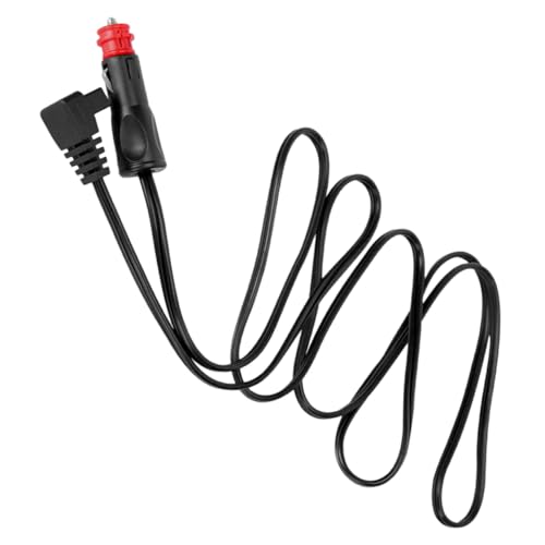 CHILDWEET Cable de Alimentación para Nevera Coche Mini con Enchufe Alemán Rojo Compatible con Frigoríficos Compresores Portátiles Cable de Carga Práctico y Fácil de Instalar para Neveras