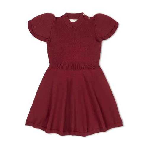 Image of Hope & Henry Girls' Milano Tipped Sweater Dress