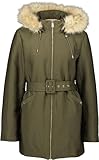 mango parka gefüttert Mango Damen Parka khaki Gr. M