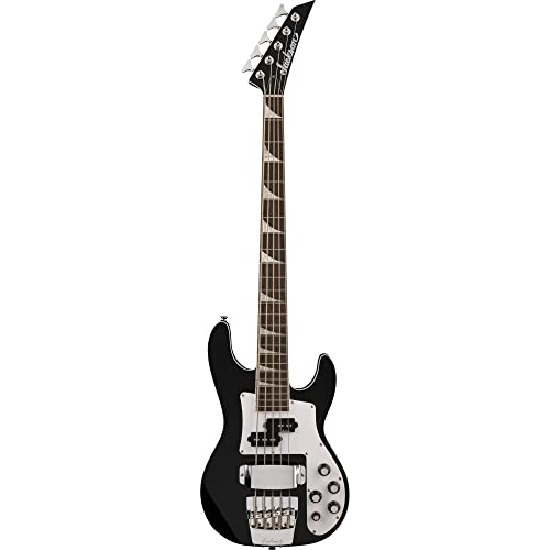 Jackson X Series Concert Bass™ CBXNT DX V, Gloss Black - Les Beatles, Paul McCartney, John Lennon, RIngo Starr, George Harrison Jackson X Series Concert Bass™ CBXNT DX V, Gloss Black – Image 3