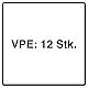 Makita E-17120-12 Trennscheiben INOX 125 x 1,0 mm, 12 Stück in Kunststoffdose, für Stahl, Edelstahl, extra dünn, A60V-BF, EN12413