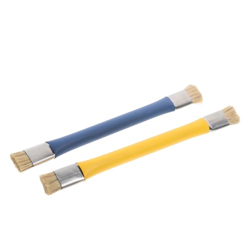 OSALADI 2pcs Anti-Static Cleaning Brush Motherboard Small Dust Brush Laptop Cleaning Brush Laptop Cleaner Brush Electronics Cleaner Brush Double Head Cleaning Brush Electronic Brush Pp