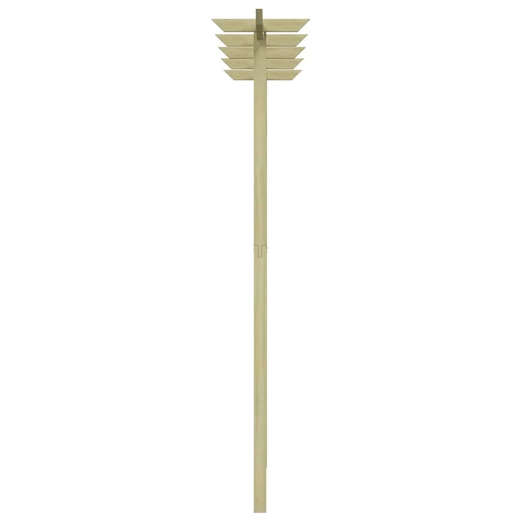 vidaXL Gartenlaube 200 x 40 x 205 cm Holz