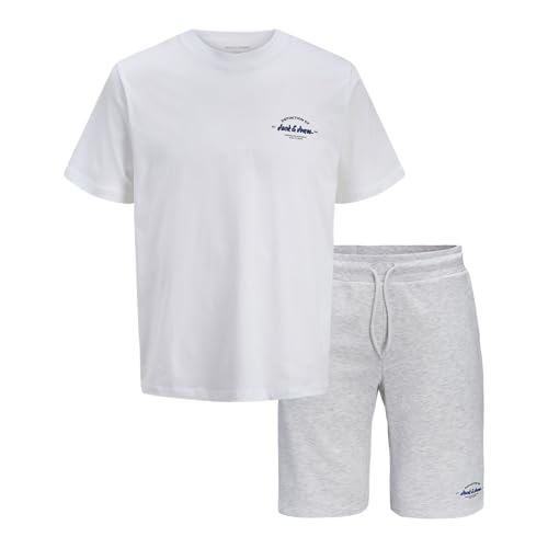 JACK & JONES Jjbrandon Tee Shorts Set MP Homme ensemble short t-shirt contre la transpiration