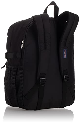 Jansport Main Campus Backpack - Travel, Or Work Bookbag W 15-Inch Laptop Sleeve And Dual Water Bottle Pockets, Black #TOP1
