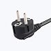DTK 1,2M IEC320 C13 H05VV-F 3 * 0.75mm² Cable de Alimentación para...