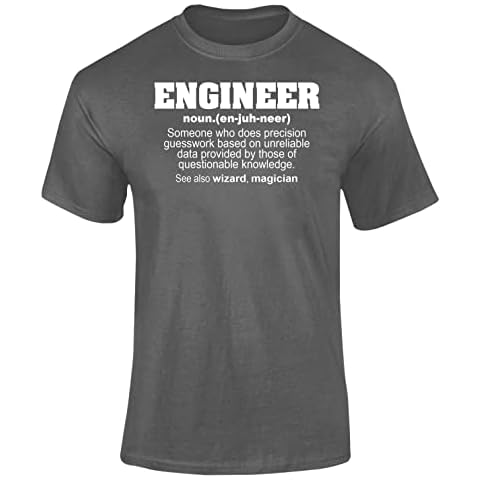 Darkwear Engineer Dictionary Meaning Funny Adults T-Shirt Grey Cover