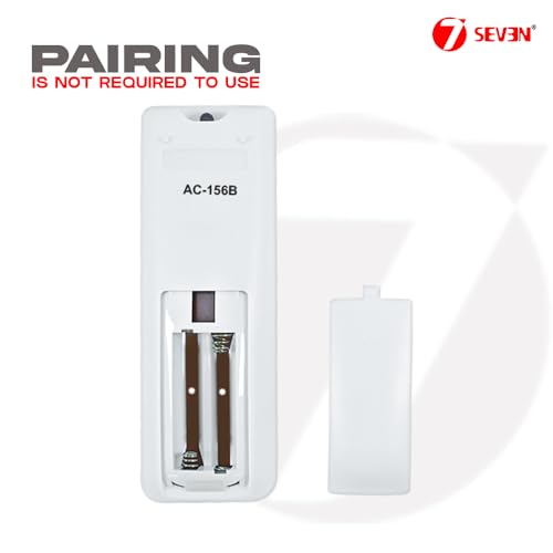 Image of 7SEVEN Compatible with Sharp AC Remote Control Model 156B Suitable for 1 1.5 2 Ton Split and Window Air Conditioner - Match Each Key by Key Exactly with Existing AC Remote Function