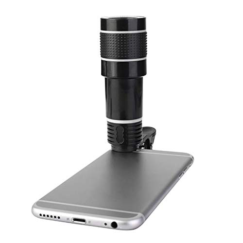 Kit de lentes para celular Almencla, telescópios monoculares, design de encaixe, com suporte de trip